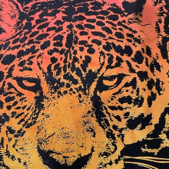 Def Leppard One-Shoulder Tank Top Shirt Womens plus size shirt black orange - Picture 5 of 7